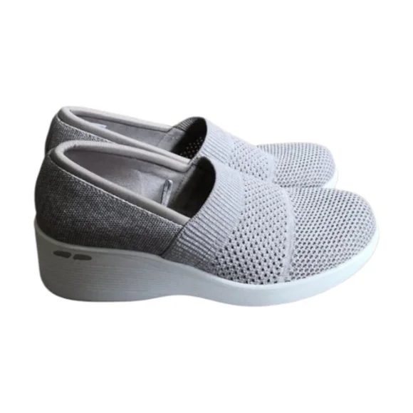 Skechers Pier Lite Slip-On Knit Wedge - Picture 3 of 8